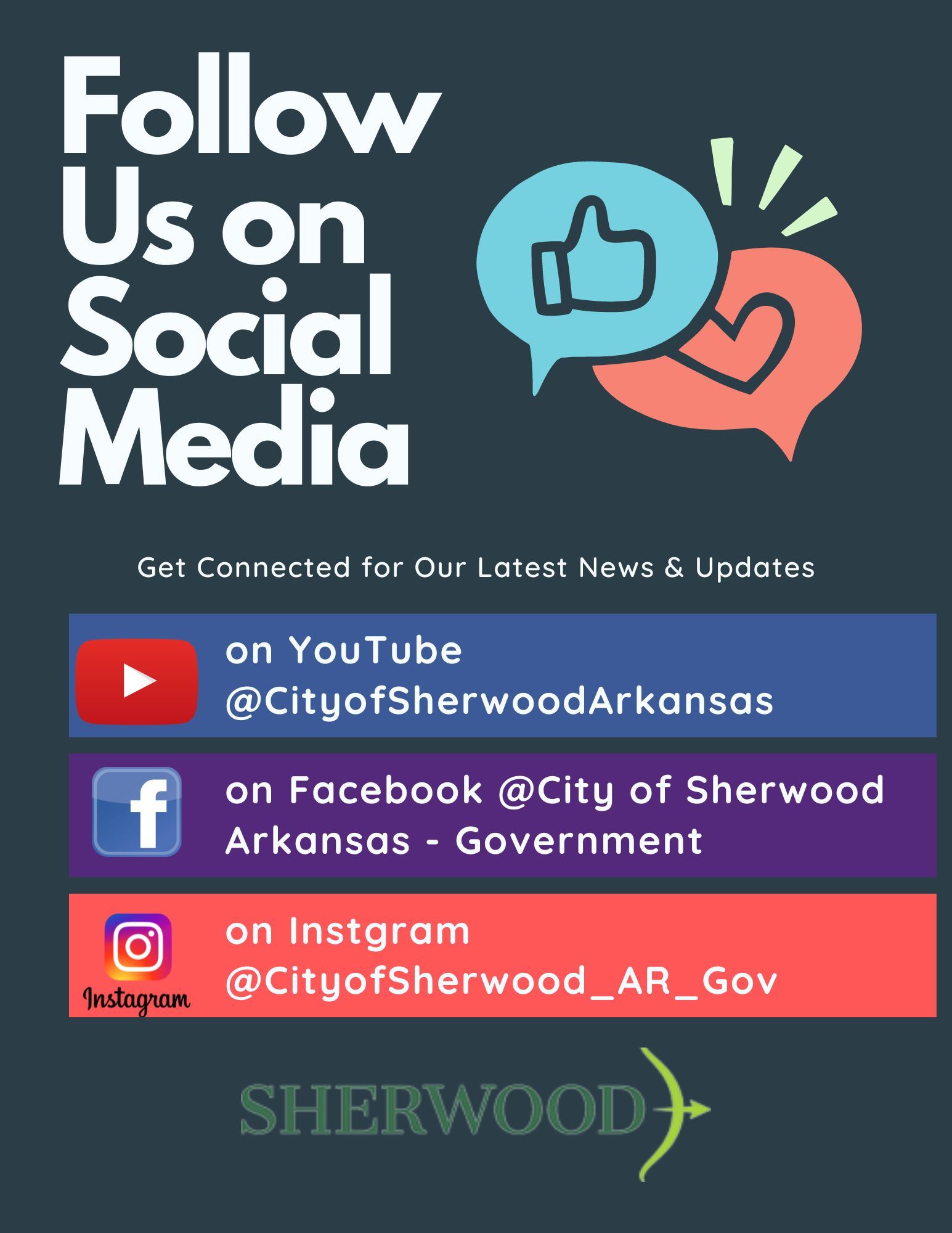 Follow Us On Social Media 