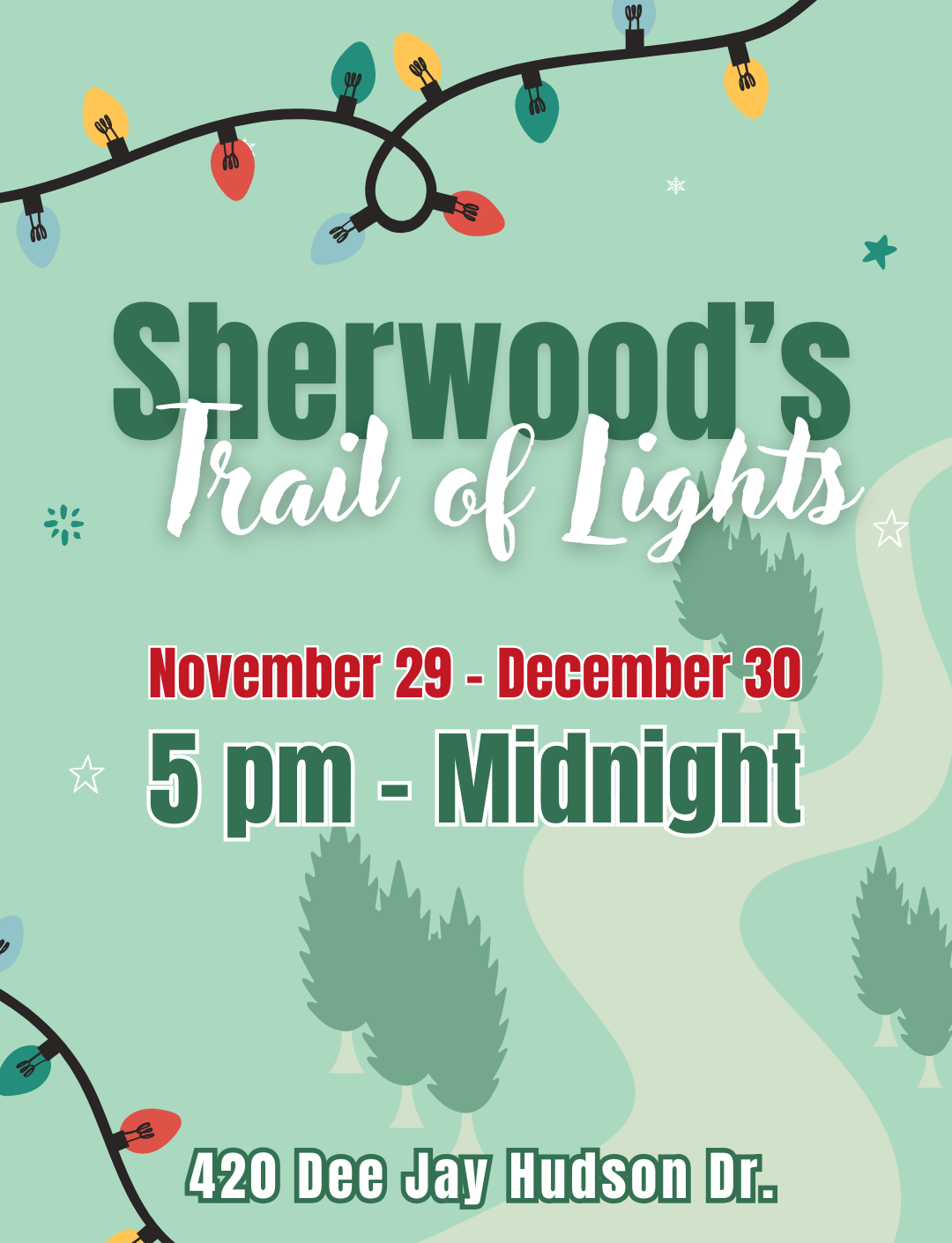 trail of lights full page