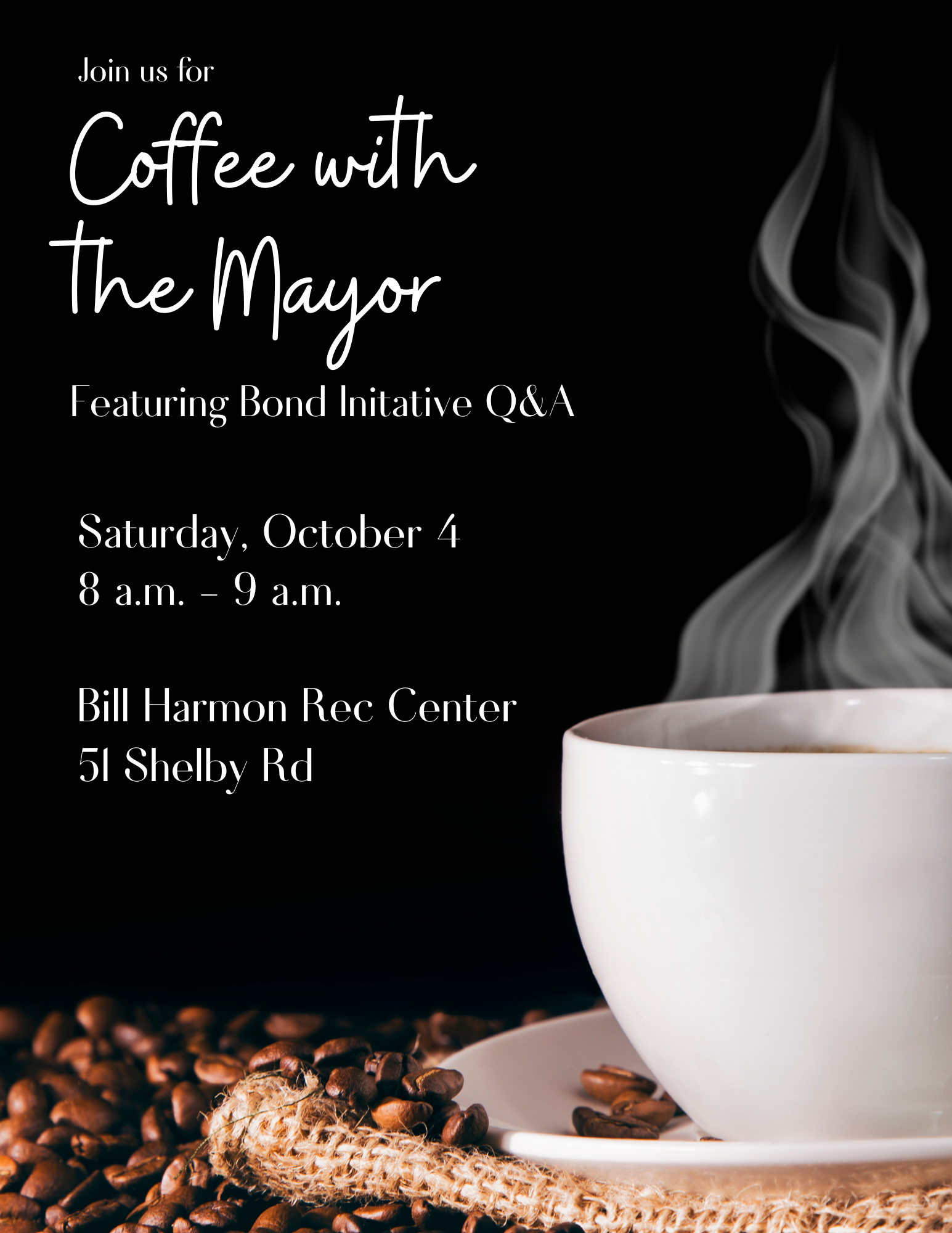 Coffee with the Mayor