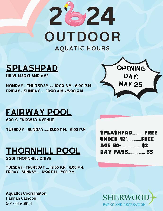 Summer Pool Hours